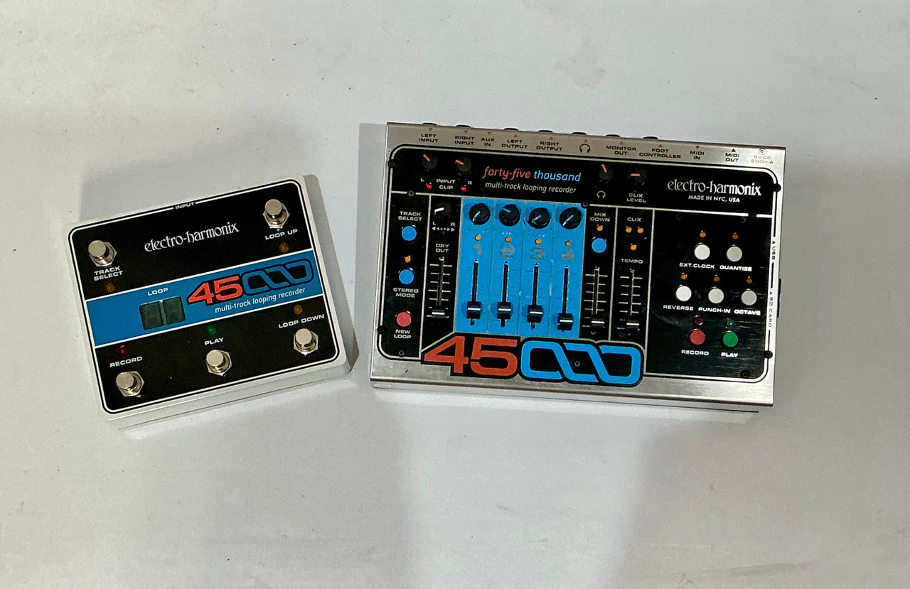 Vist Large View of Product Image Which is Used Electro Harmonix (E/H) 45000 MULTI TRACK LOOPER Pedal Board